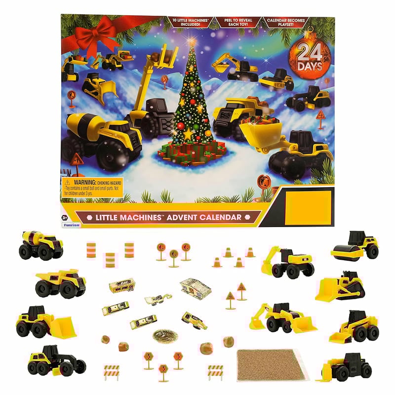 🔥LETZTER TAG 49 % RABATT🔥24-Tage-Adventskalender mit Bauwagen