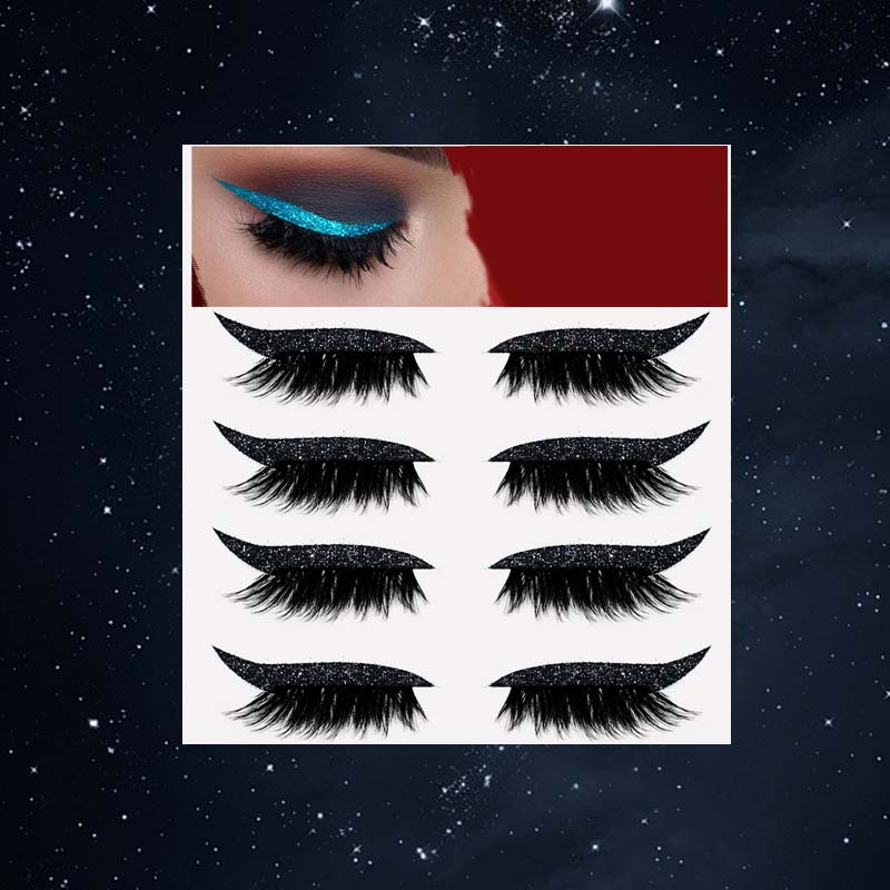 SELBSTKLEBENDE EYELINER- & WIMPERNAUFKLEBER