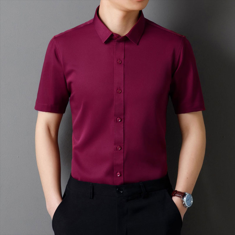 🎉2025 Neuheiten-Schnäppchenangebot✨Knitterfreies Button-Down-Hemd für Herren