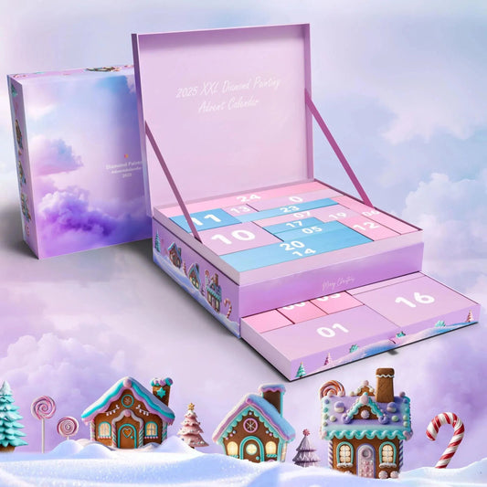 💎🎄2025 XXL-Diamantmalerei-Adventskalender – ✨Limitierte Auflage