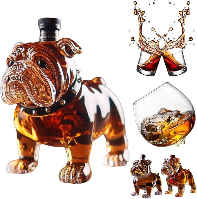 🥃Kreativ geformte Whiskyflasche