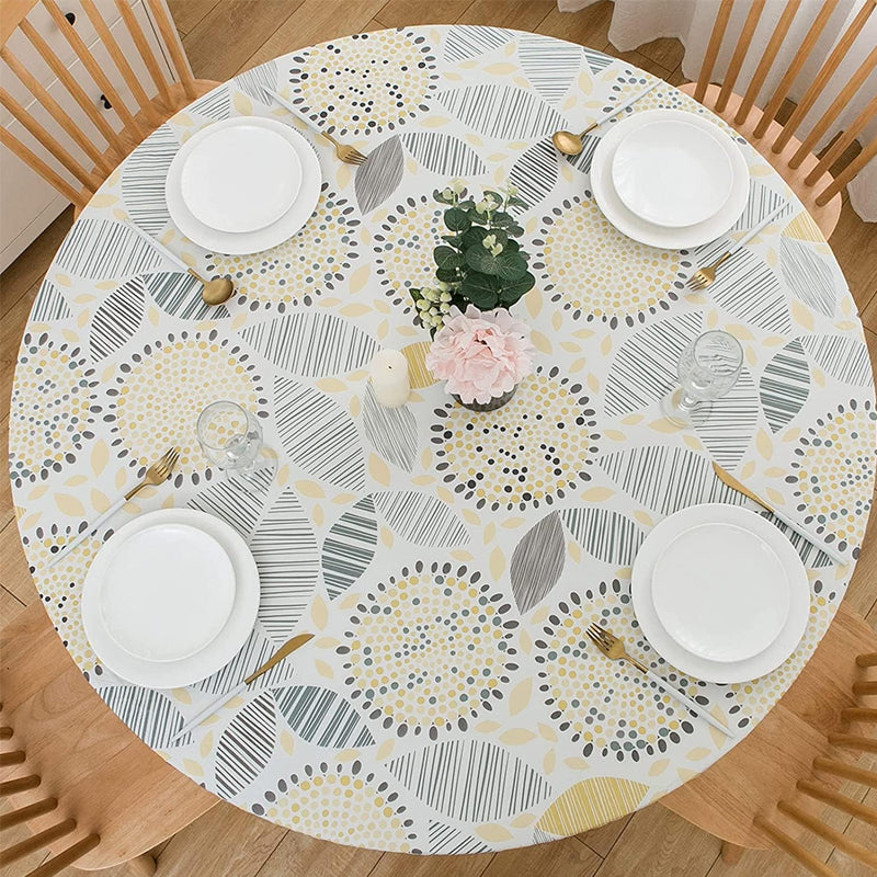 Round Reusable Tablecloth