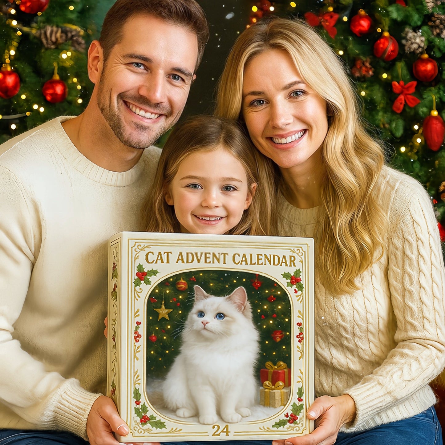 🌲Weihnachtsgeschenk – Perfektes Weihnachtsfest – Adventskalender für Katzenliebhaber 2025
