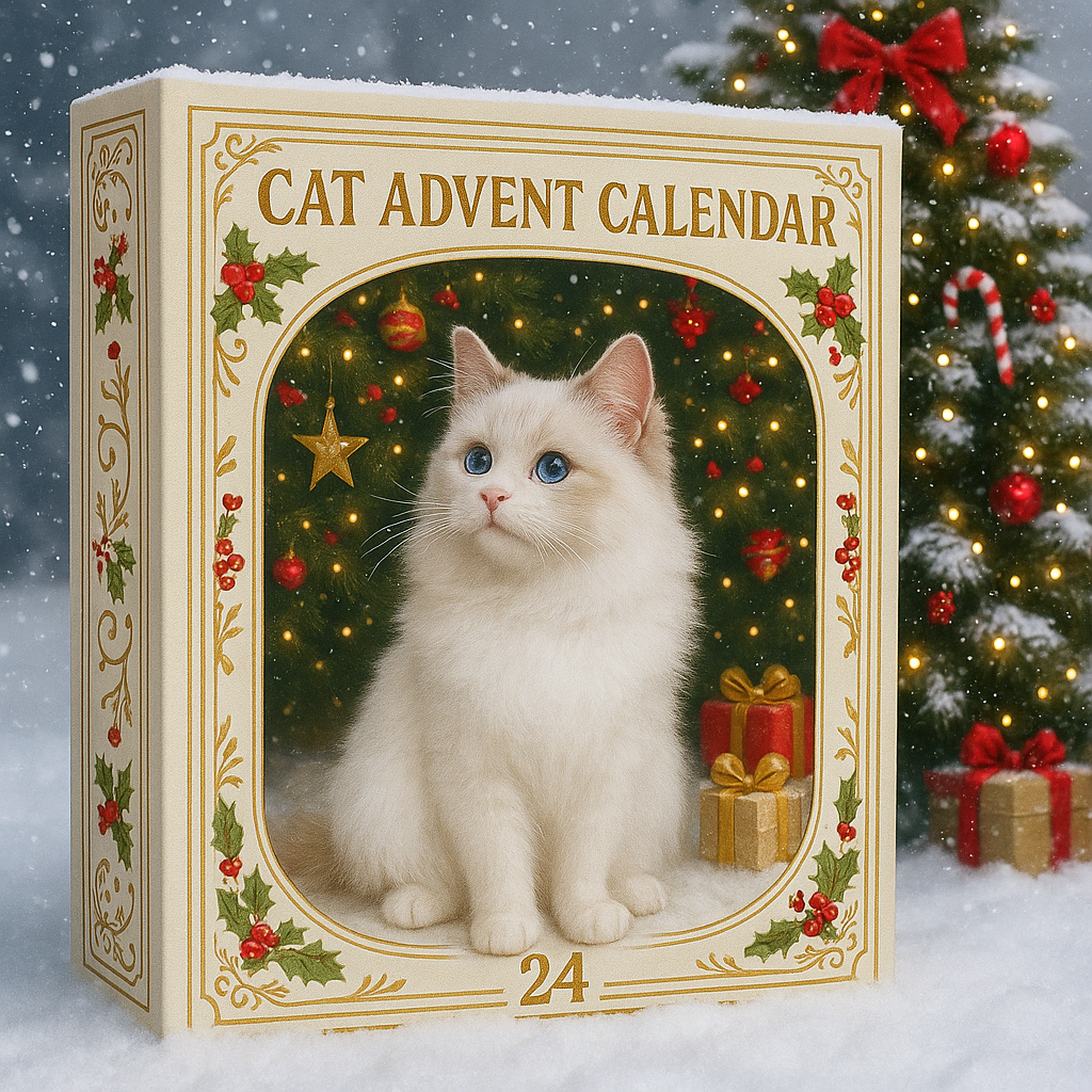 🌲Weihnachtsgeschenk – Perfektes Weihnachtsfest – Adventskalender für Katzenliebhaber 2025