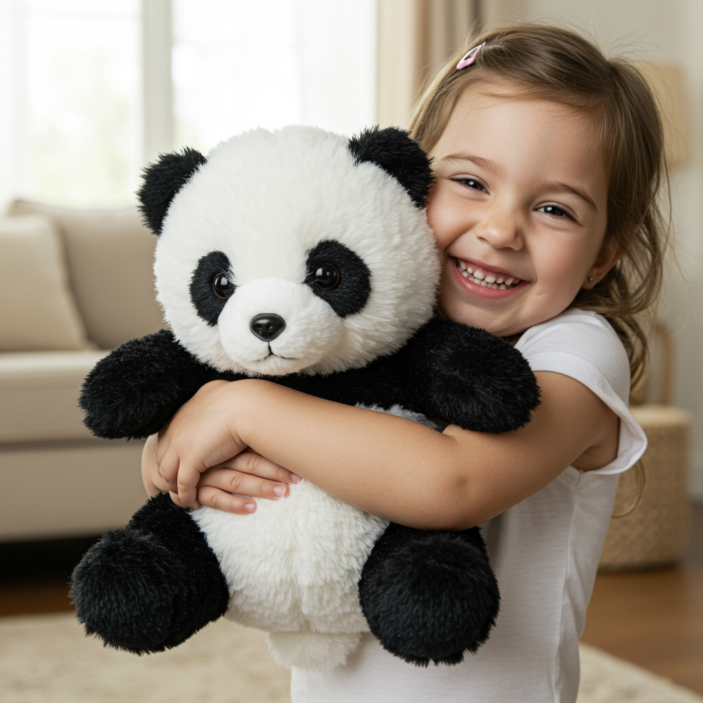 Weiches und niedliches Panda-Kissen🐼💤