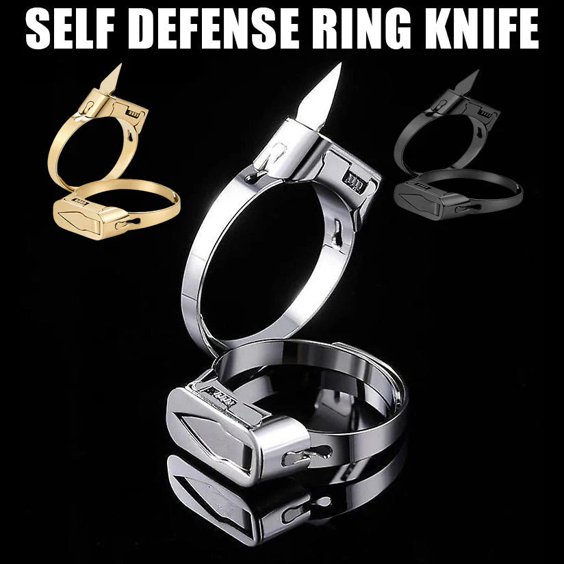 💍Metall-Selbstverteidigungsringmesser