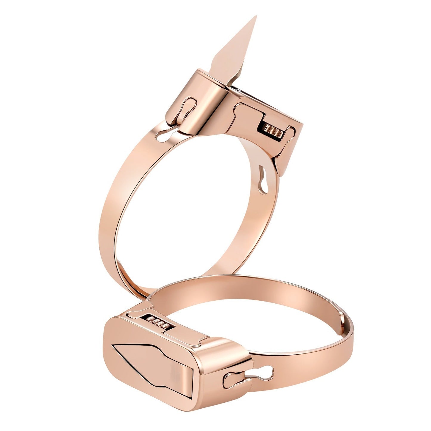 💍Metall-Selbstverteidigungsringmesser
