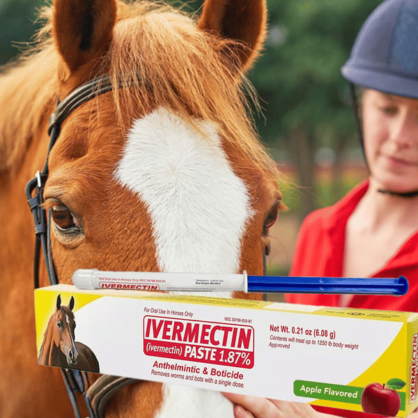 Ivermectin Pferdepaste 1,87% 6,08g Tuben