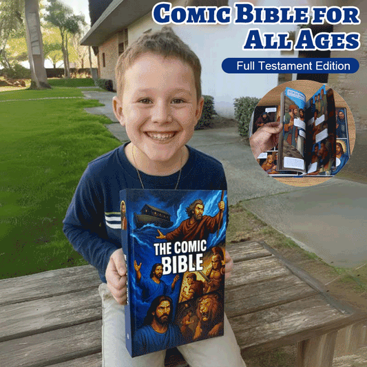 🔥🙏Comic-Bibel für alle Altersgruppen | Volles Testament Ausgabe