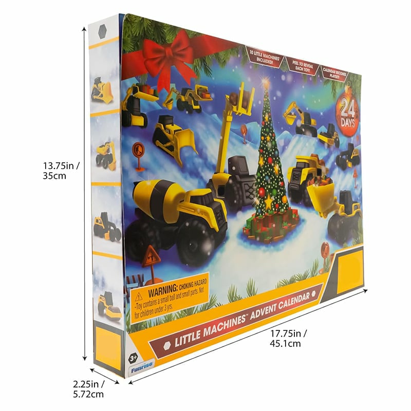 🔥LETZTER TAG 49 % RABATT🔥24-Tage-Adventskalender mit Bauwagen