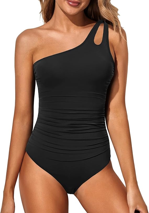 🔥Heißer Verkauf €16,99!!💥👙Ein-Schulter-Badeanzug für Damen