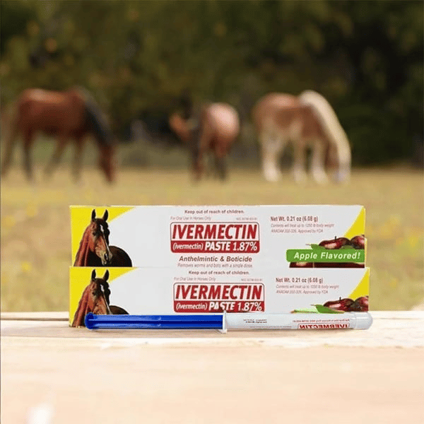Ivermectin Pferdepaste 1,87% 6,08g Tuben