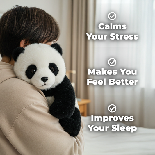 Weiches und niedliches Panda-Kissen🐼💤