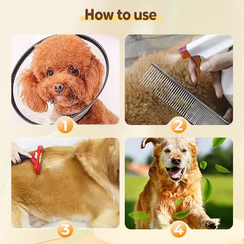 🔥Floh- Und Zeckenschutzspray Für Katzen Und Hunde